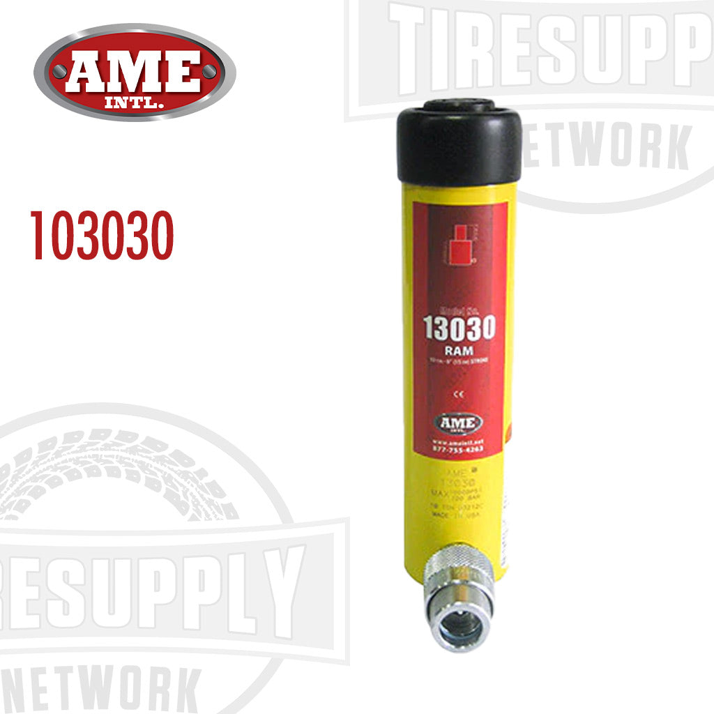 AME | 10 Ton Hydraulic Ram - 6 1/8″ Stroke (13030)