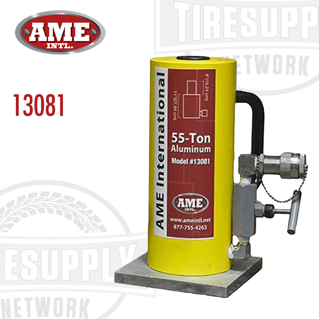 AME | 55 Ton Pro Series Jack Aluminum Lifting Cylinder DELUXE - 6″ Stroke (13081)