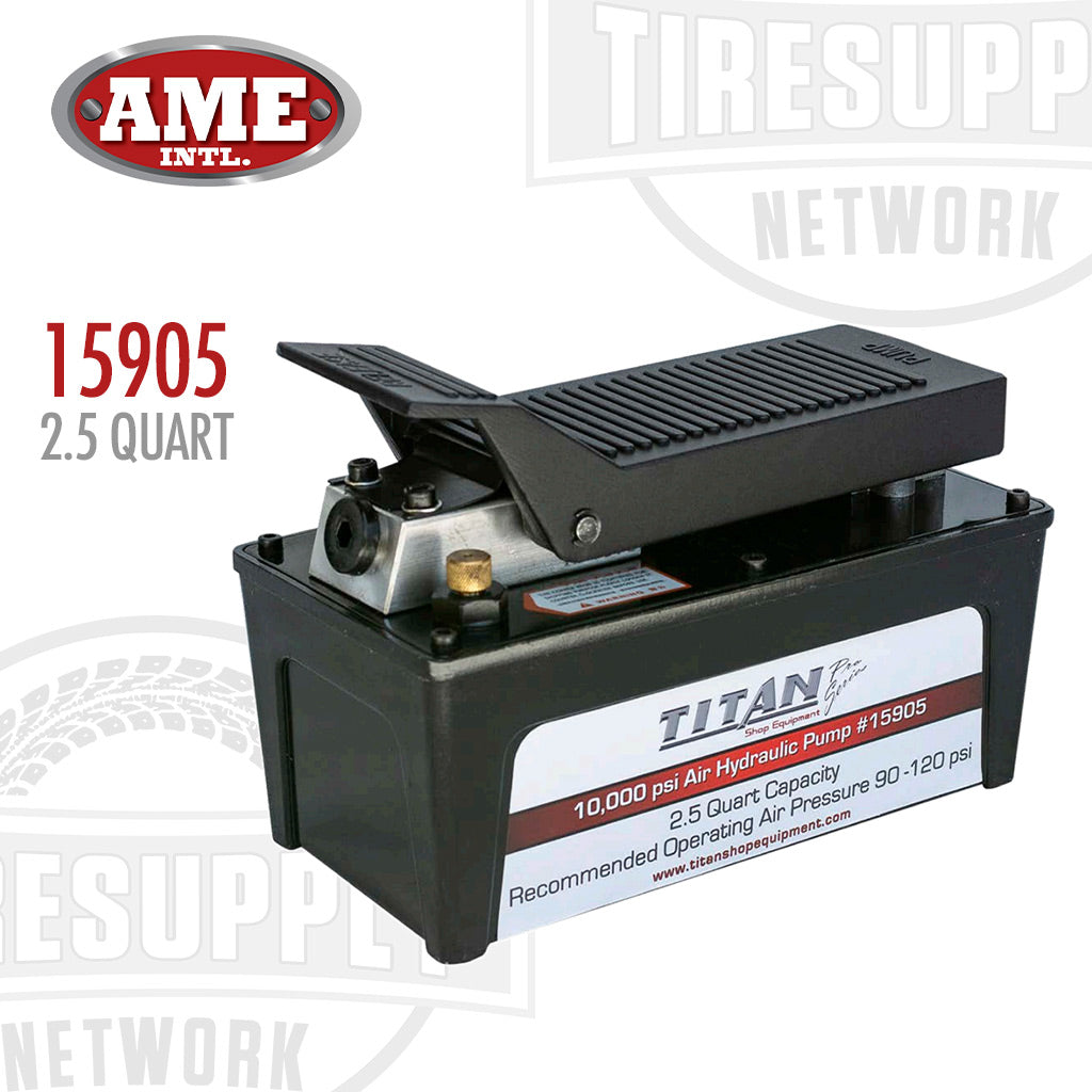 AME | 2.5 Quart Titan Air Hydraulic Pump - 10,000 PSI (15905)