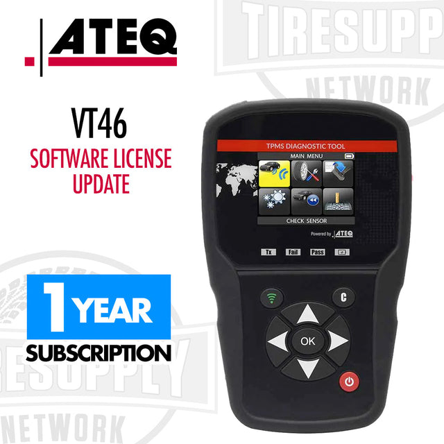 ATEQ VT46 Software License Update - 1 Year Subscription