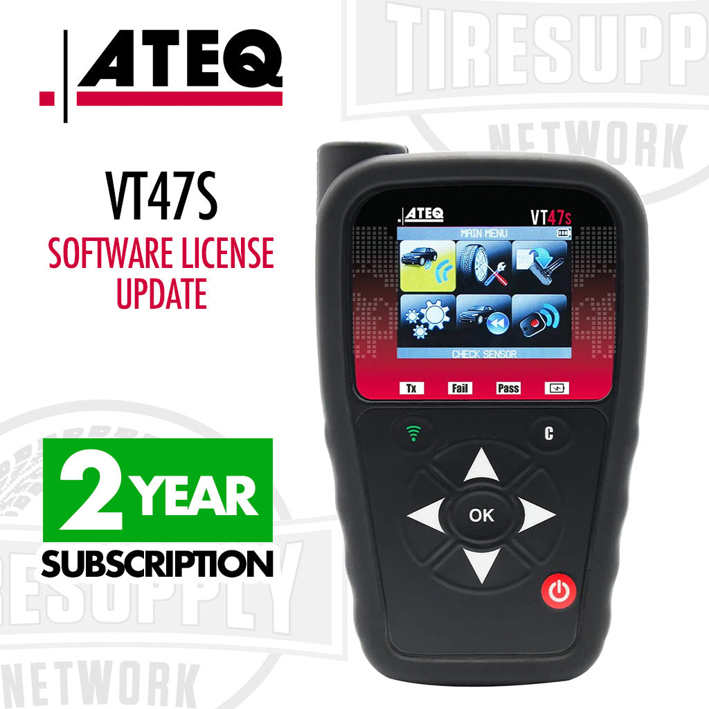ATEQ | VT47S TPMS Tool Software License Update - Choose 1, 2, or 3 Year Subscription (SW47-000*)
