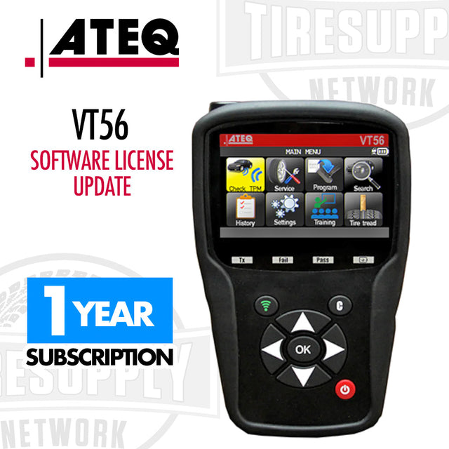 ATEQ SW56-0001 VT56 Software License Update 1 year subscription