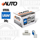 +AUTO | IAW-Style Coated Steel Clip-On Wheel Weights - Choose Size or Bulk Set (PA-IAW*)