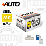 +AUTO | MC-Style Coated Steel Clip-On Wheel Weights - Choose Size or Bulk Set (PA-MC*)