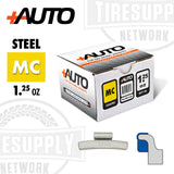 +AUTO | MC-Style Coated Steel Clip-On Wheel Weights - Choose Size or Bulk Set (PA-MC*)
