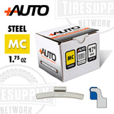 +AUTO | MC-Style Coated Steel Clip-On Wheel Weights - Choose Size or Bulk Set (PA-MC*)