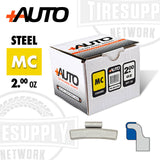 +AUTO | MC-Style Coated Steel Clip-On Wheel Weights - Choose Size or Bulk Set (PA-MC*)