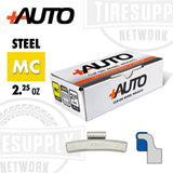+AUTO | MC-Style Coated Steel Clip-On Wheel Weights - Choose Size or Bulk Set (PA-MC*)