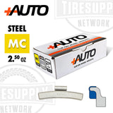 +AUTO | MC-Style Coated Steel Clip-On Wheel Weights - Choose Size or Bulk Set (PA-MC*)