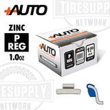 +AUTO | P/REG-Style Coated Zinc Clip-On Wheel Weights - Choose Size or Bulk Set (PA-PREG*)