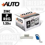 +AUTO | P/REG-Style Coated Zinc Clip-On Wheel Weights - Choose Size or Bulk Set (PA-PREG*)