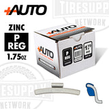 +AUTO | P/REG-Style Coated Zinc Clip-On Wheel Weights - Choose Size or Bulk Set (PA-PREG*)