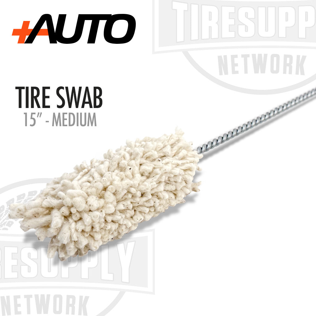 +AUTO TS-2 | Cotton Tire Swab - 15″ Medium