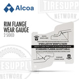 Alcoa 000700 | Rim Flange Wear Gauge - 2 Sided - Plastic