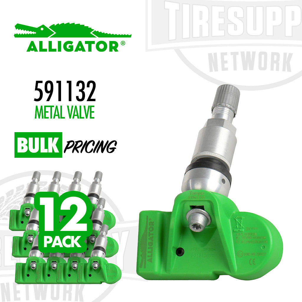 Alligator | Sens.It RS+ Dual Frequency Universal TPMS Sensor with Metal Clamp-In Valve (591132)