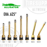 Alligator | EHA .625 Rim Hole Tubeless Truck Metal Valve Stems - Choose Style (TV-57*)