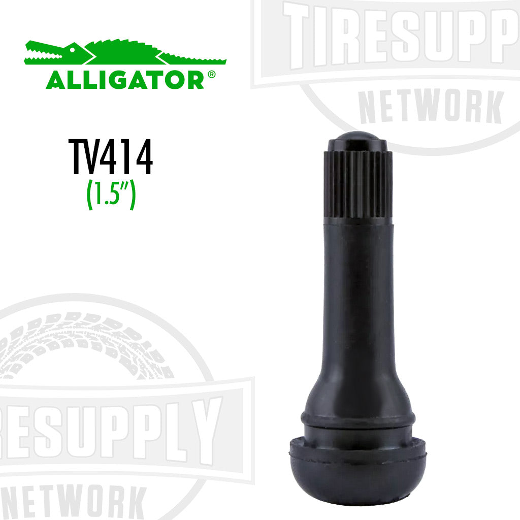 Alligator | 1.5&quot; Rubber Snap-In Valve Stem (TV-414*)