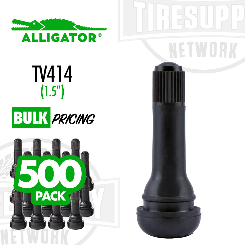 Alligator | 1.5&quot; Rubber Snap-In Valve Stem (TV-414*)