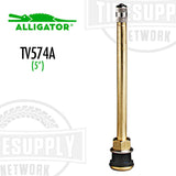 Alligator | EHA .625 Rim Hole Tubeless Truck Metal Valve Stems - Choose Style (TV-57*)