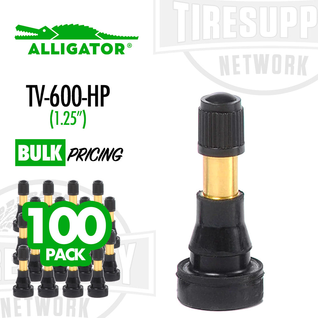 Alligator | 1.25" EHA High Pressure Snap-In Valve Stem (TV-600-HP)