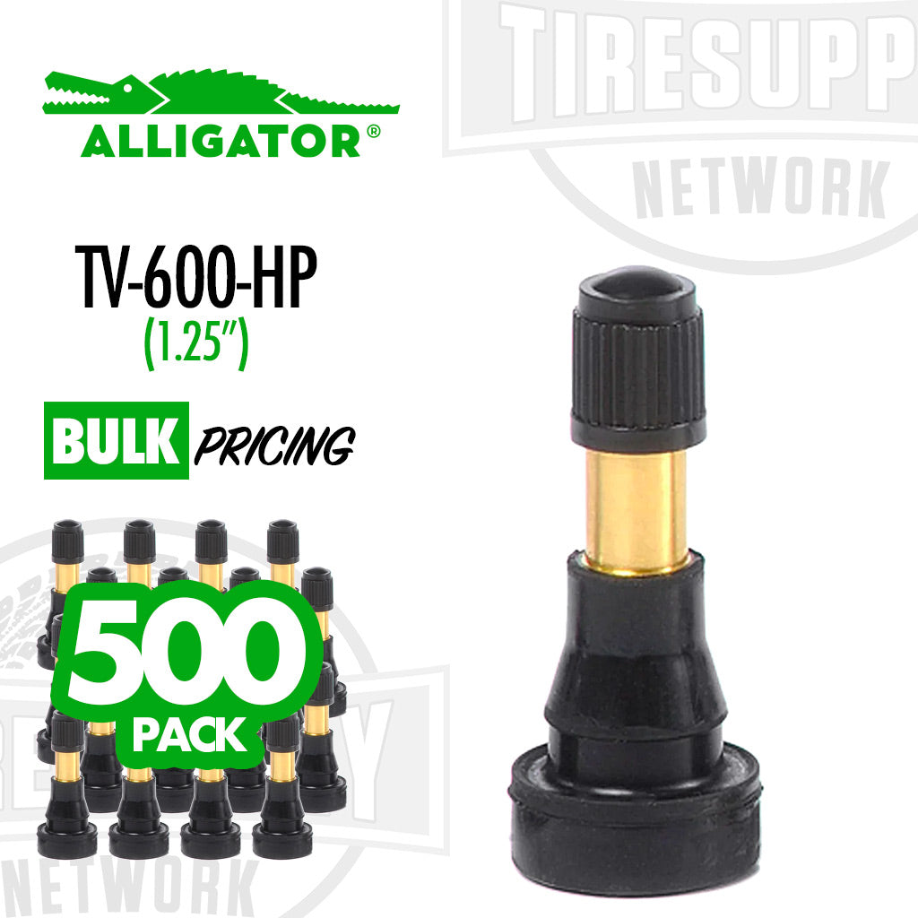 Alligator | 1.25" EHA High Pressure Snap-In Valve Stem (TV-600-HP)