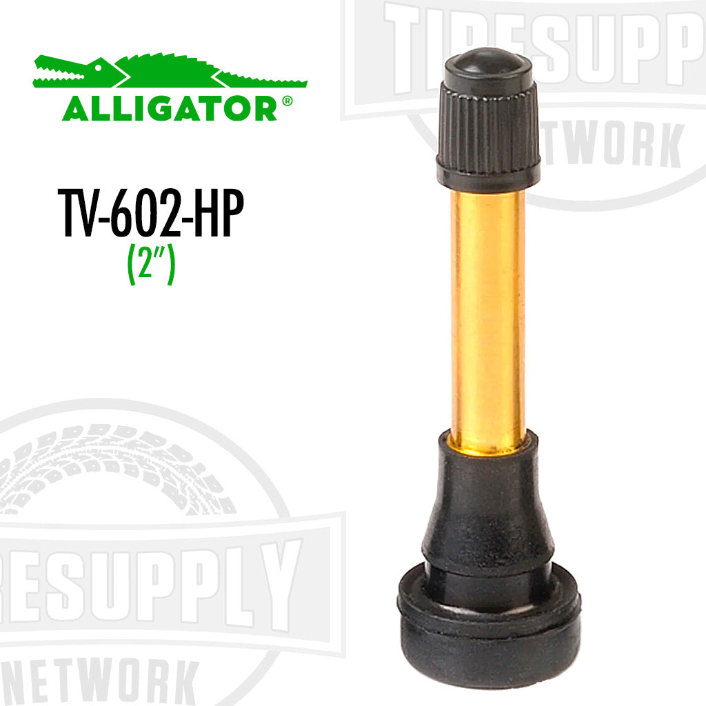 Alligator | EHA High Pressure Snap-in 2″ Valve Stem (TV-602-HP)