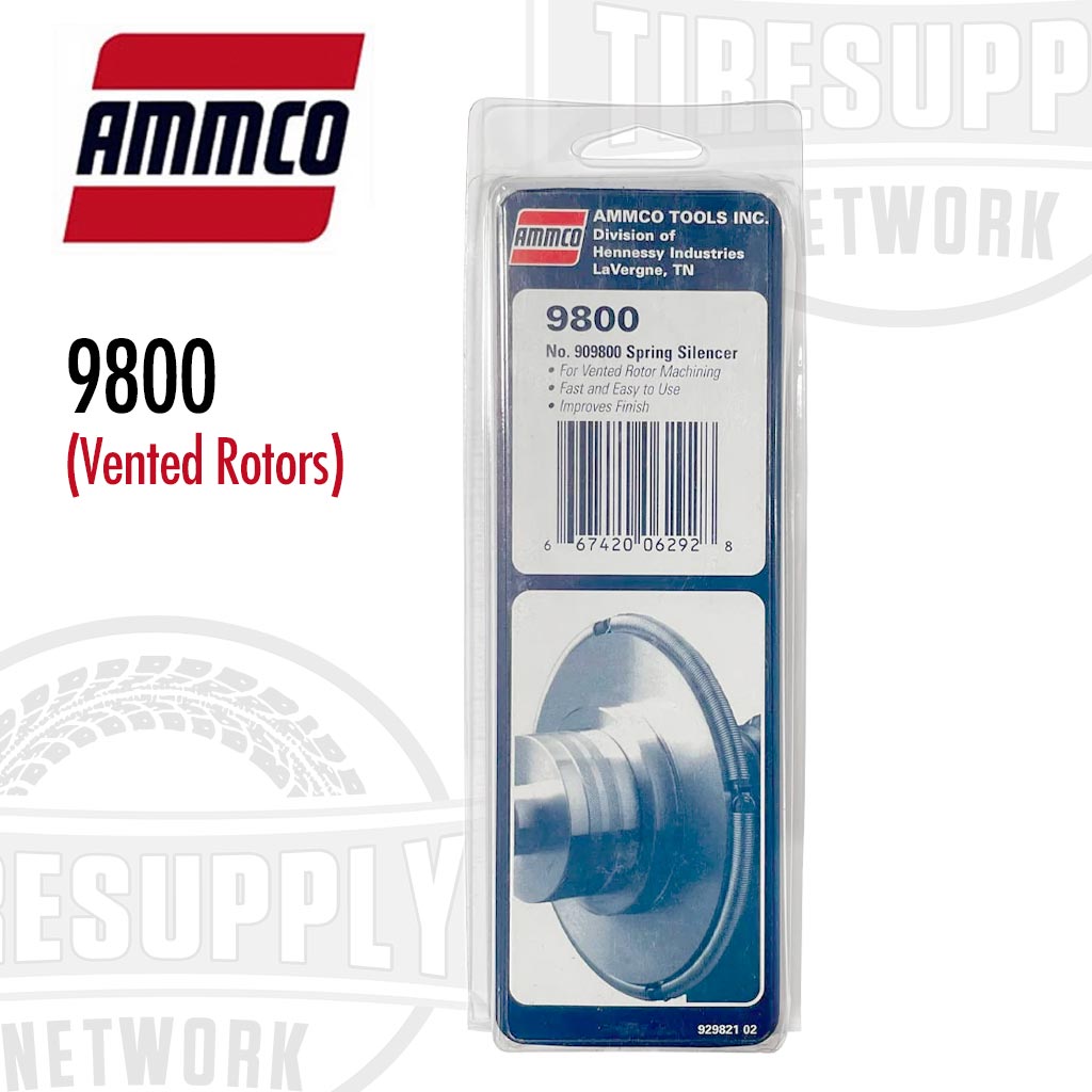 AMMCO | Steel Spring Silencer Band Assembly for Vented Rotors (9800)
