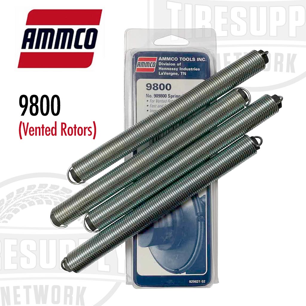 AMMCO | Steel Spring Silencer Band Assembly for Vented Rotors (9800)