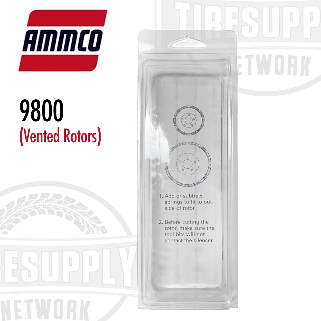 AMMCO | Steel Spring Silencer Band Assembly for Vented Rotors (9800)