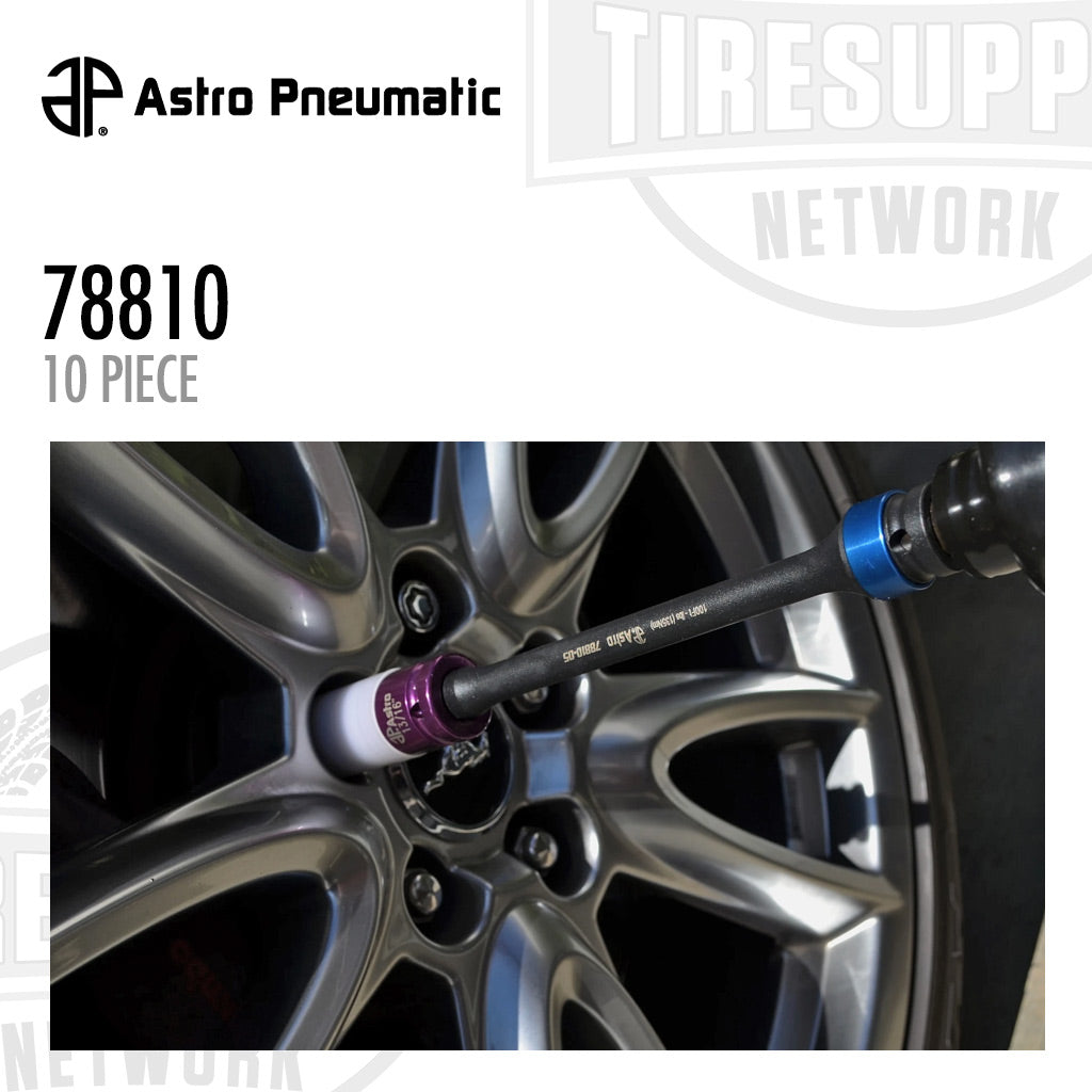 Astro Pneumatic | Torque Limiting 10-Piece Extension Set (78810