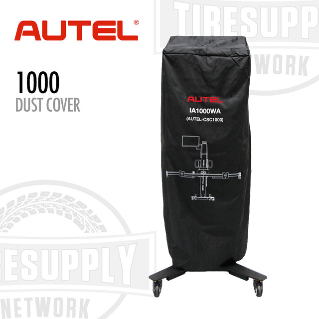 Black dust cover with Autel branding on a white background 1000
