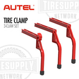 Red tire clamp set with Autel branding on a white background 500-17A