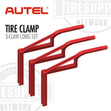 Red tire clamp set with Autel branding on a white background 500-17B