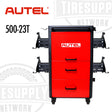 Red Autel tool chest with multiple drawers on a white background 500-23T