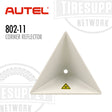 Triangle-shaped corner reflector with Autel branding on a white background 802-11