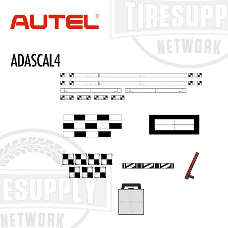Product packaging for Autel ADASCAL4 with visible branding on a white background.
