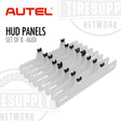 Autel Audihubset Calibration Panels set of 8 AUDIHUDSET