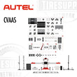 Autel CVAAS system diagram with various components on a white background