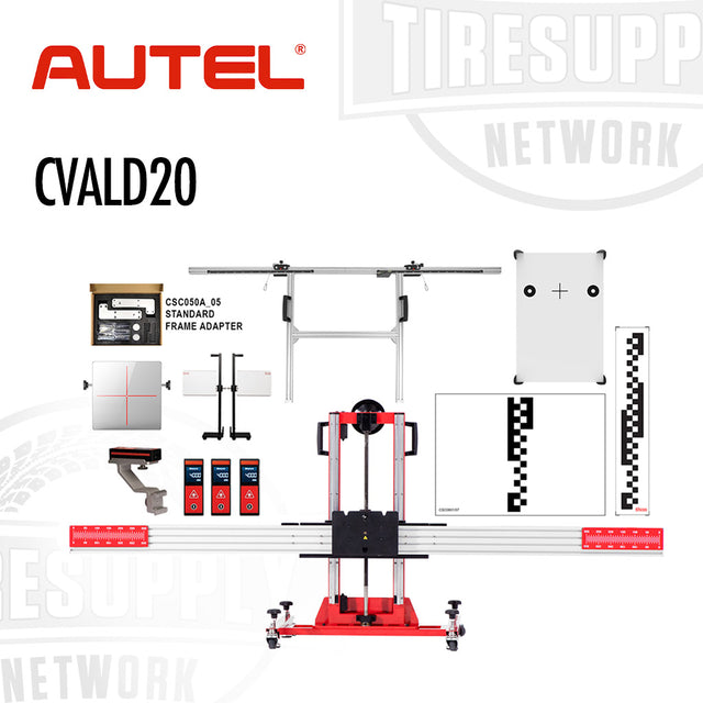 Autel CVALD20 product with various components on a white background