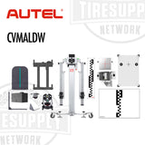 Autel CVIMALDW diagnostic tool set with various components on a white background.