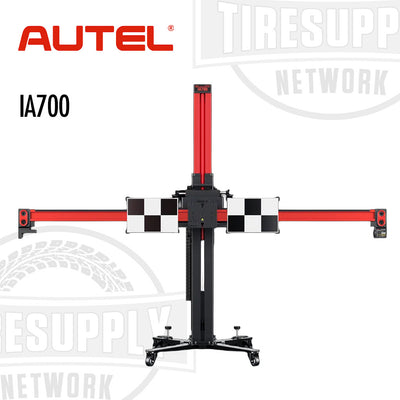 Autel IA700 tire balancing machine on a white background with visible branding.