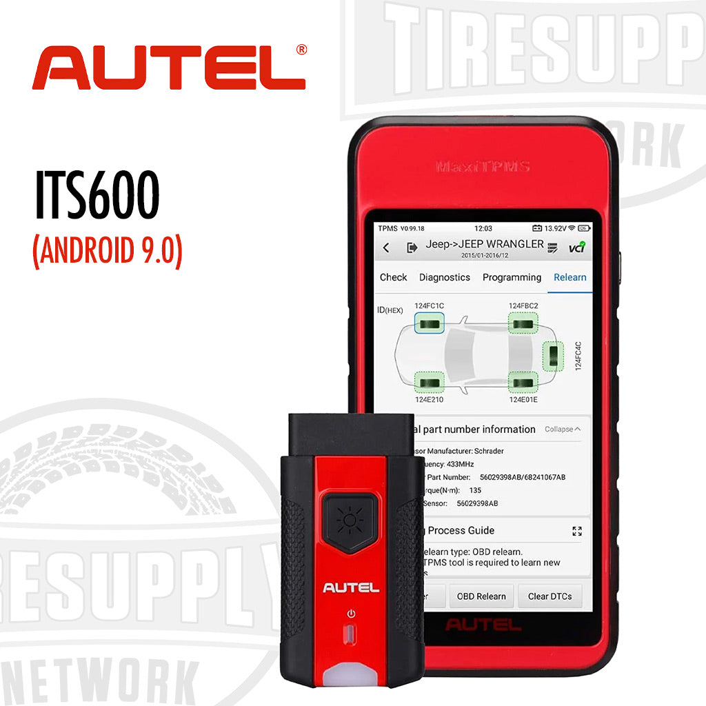 Autel | MaxiTPMS Advanced TPMS Service &amp; Diagnostic Tablet Tool (ITS600)