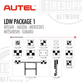Autel | ADAS Lane Departure - Package 1 (LDWTARGET1)