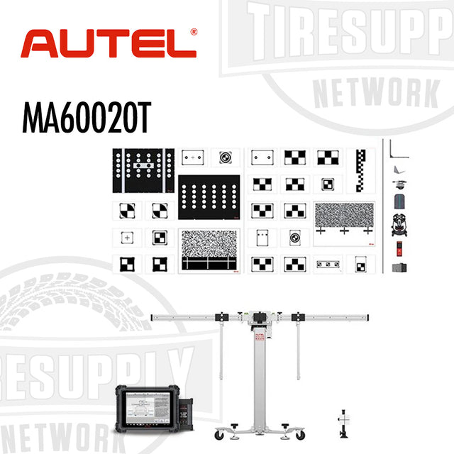 Autel MA6002T tire pressure monitoring system with display on a white background