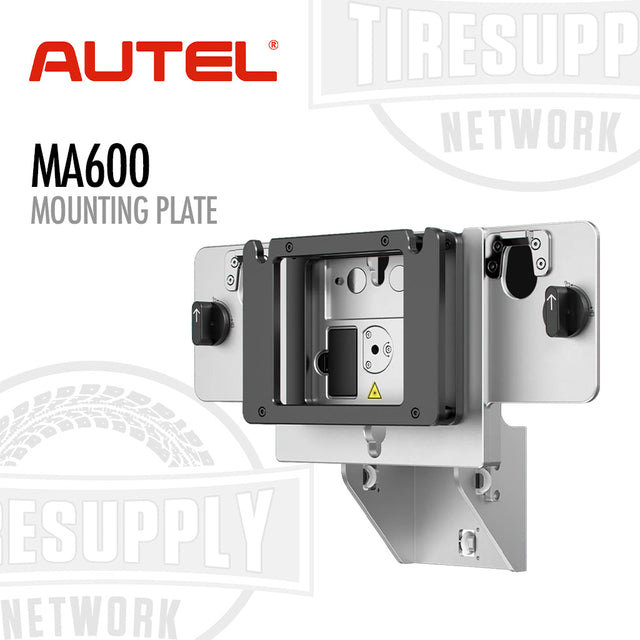 Autel MA600 mounting plate on a white background with Autel and Tiresupply Network logos.