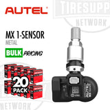 Autel MX 1-SensorM | Press-In Programmable Universal TPMS Sensor with Metal Valve Stem