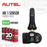Autel MX 1-Sensor R | Press-In Programmable Universal TPMS Sensor w/ Rubber Valve Stem