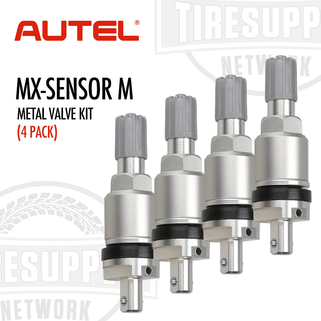 Autel | MX-Sensor TPMS Metal Valve Kit - Set of 4 (MXSENSORMVK)