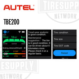 Autel | MaxiTPMS Laser-Enabled Tire Tread Depth & Brake Disc Wear Examiner Tool (TBE200)