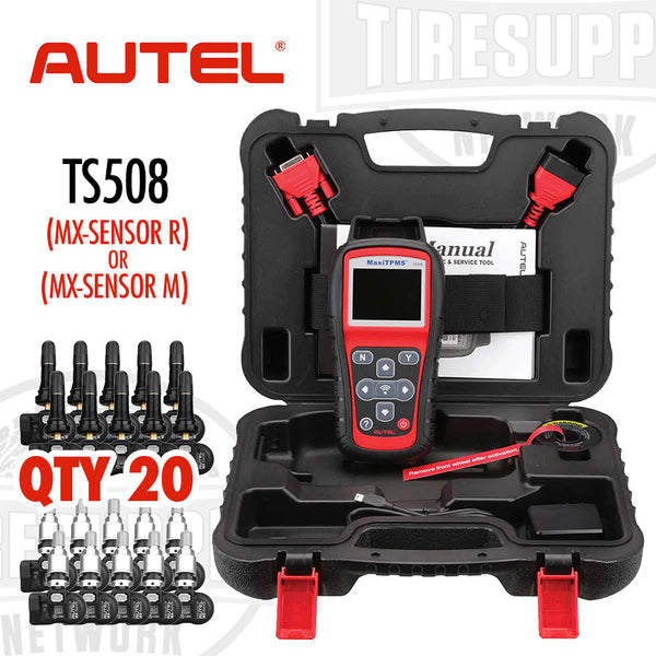 Autel | MaxiTPMS Service Tool & 20 MX 1-Sensors Press-In